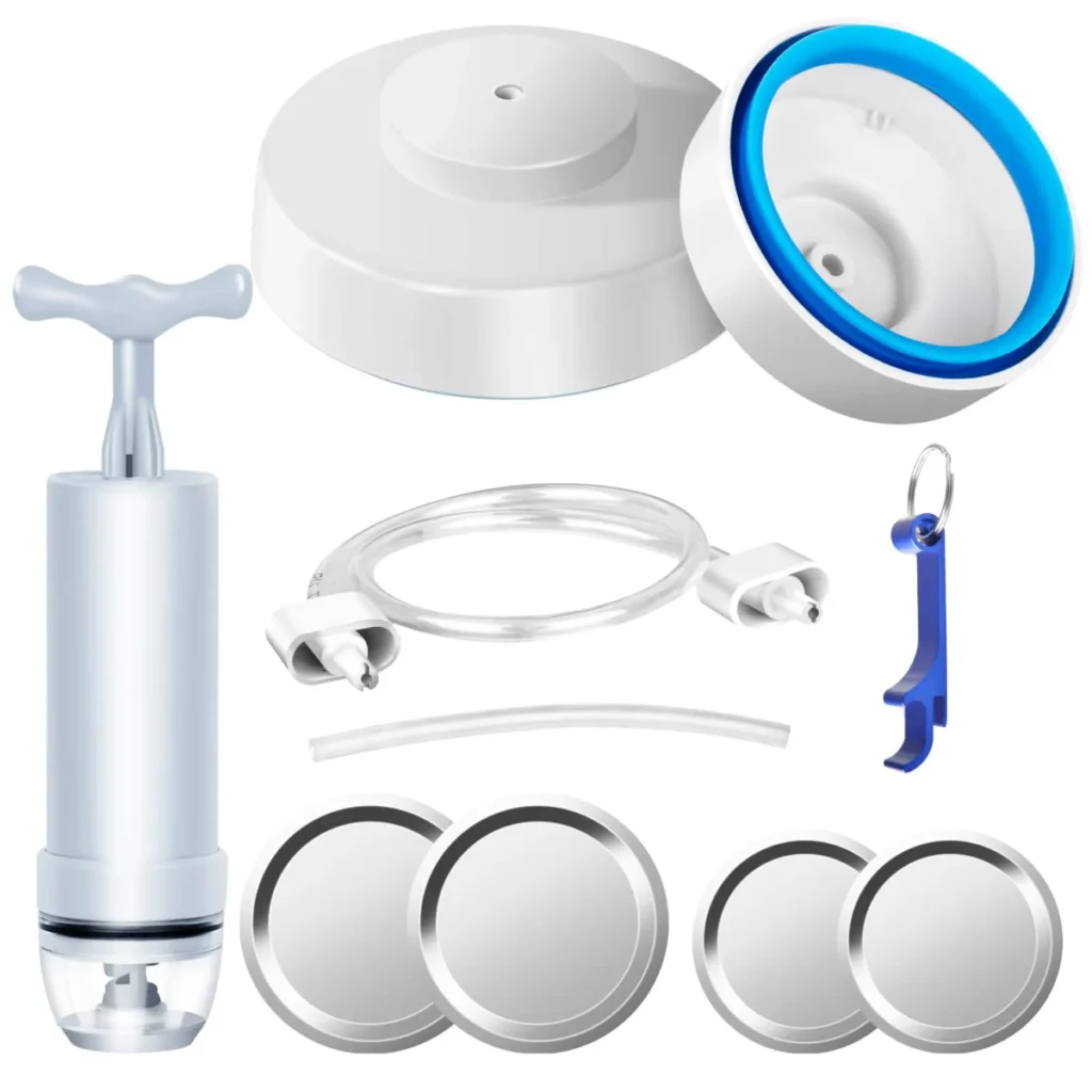RECAT Mason Jar Sealer Kit vacuum sealer